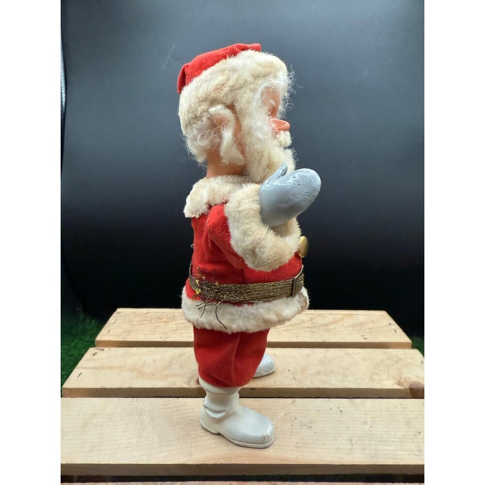Antique Wind-Up Santa Figurine – No Key - Picture 7 of 10